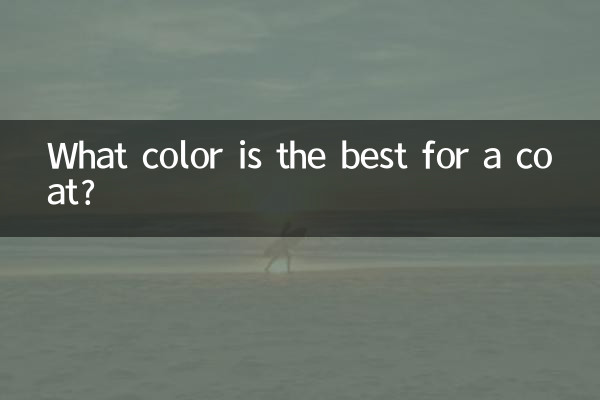What color is the best for a coat?