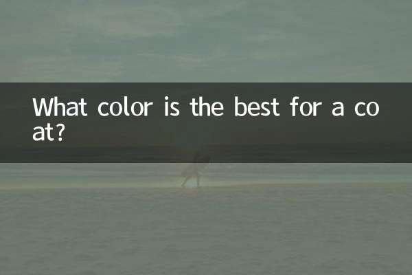 What color is the best for a coat?