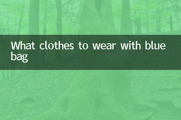 Que roupa usar com bolsa azul