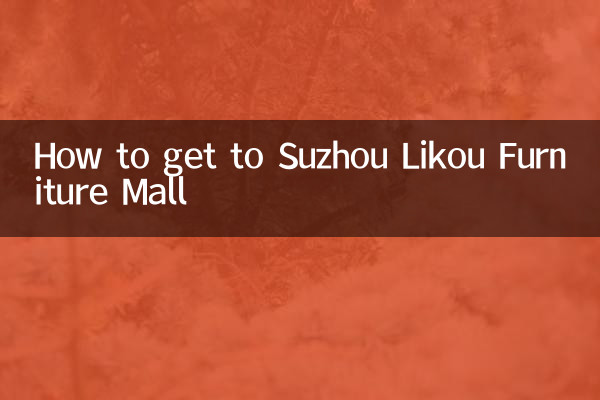 सूज़ौ लिकौ फ़र्निचर मॉल कैसे पहुँचें