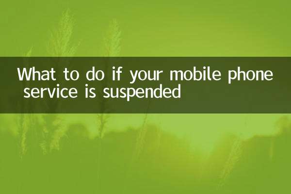 What to do if your mobile phone service is suspended