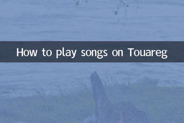 So spielen Sie Songs auf dem Touareg ab