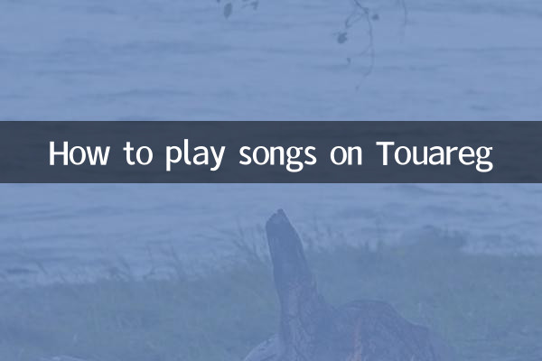 So spielen Sie Songs auf dem Touareg ab