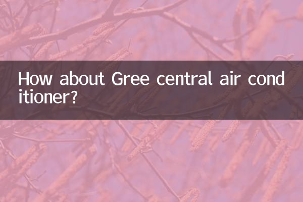 How about Gree central air conditioner?