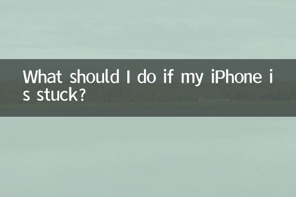 O que devo fazer se meu iPhone travar?