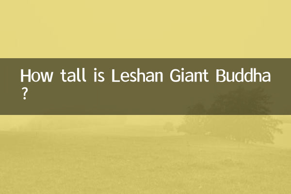 How tall is Leshan Giant Buddha?