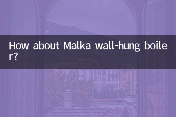 ¿Qué tal la caldera mural Malka?