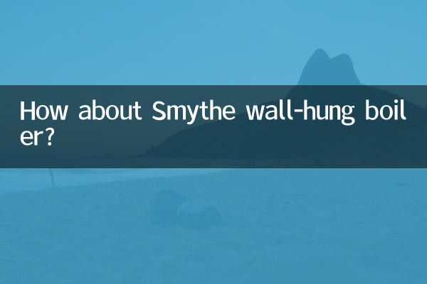 Smythe 벽걸이형 보일러는 어떠세요?