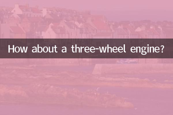 Wie wäre es mit einem Dreiradmotor?