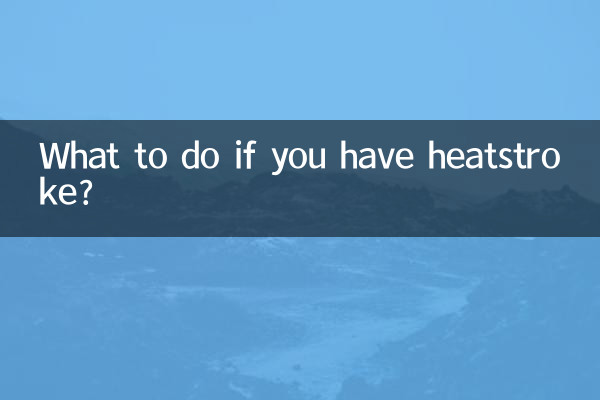 ¿Qué hacer si tienes un golpe de calor?