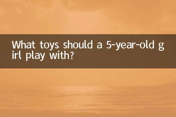 Mit welchen Spielzeugen sollte ein 5-jähriges Mädchen spielen?