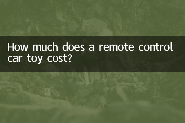 Wie viel kostet ein ferngesteuertes Spielzeugauto?