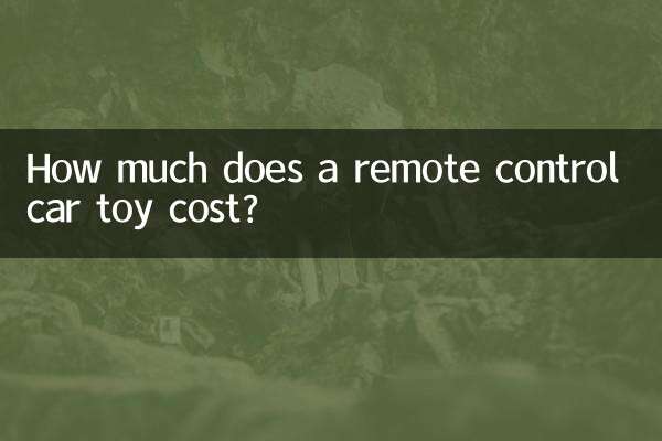 قیمت یک اسباب بازی ماشین کنترل از راه دور چقدر است؟