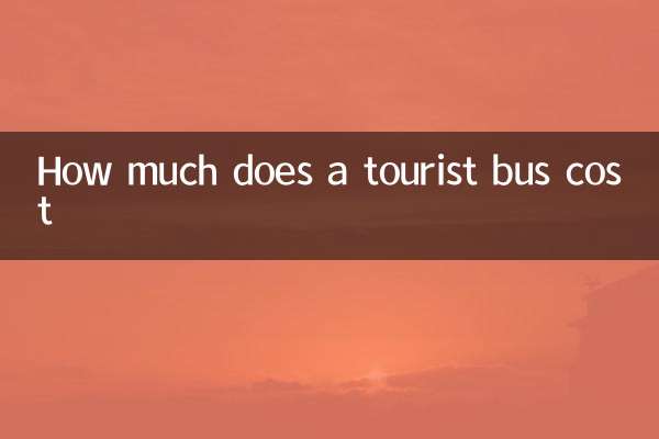 How much does a tourist bus cost
