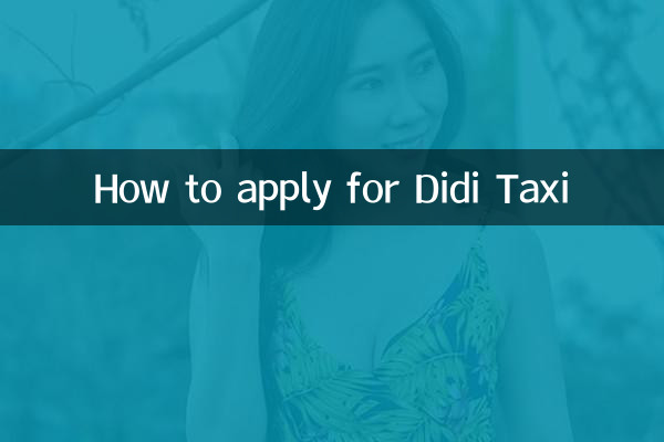 Come fare domanda per Didi Taxi
