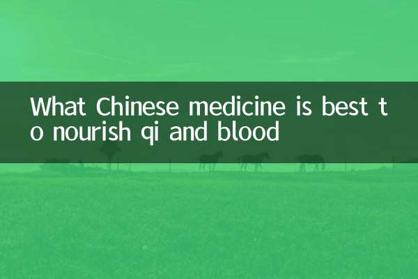 Ce que la médecine chinoise est préférable de nourrir le Qi et le sang