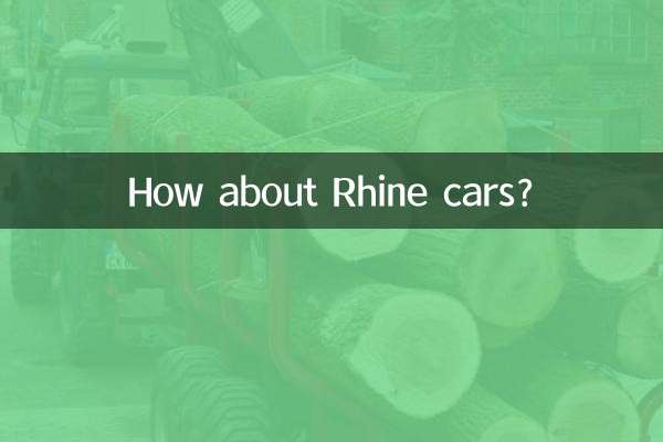 ¿Qué tal los coches del Rin?