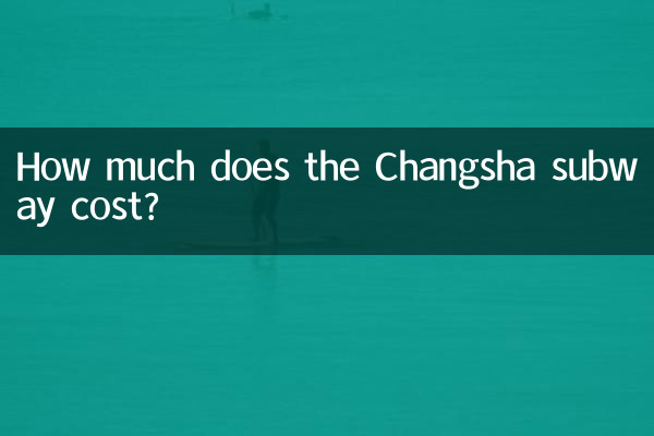 চাংশা পাতাল রেল খরচ কত?