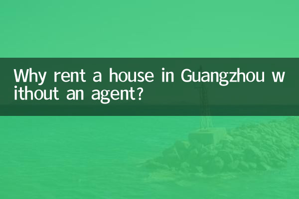 Pourquoi louer une maison à Guangzhou sans agent ?