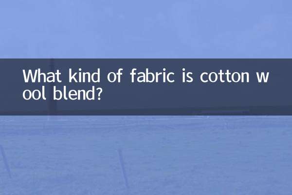 रूई मिश्रण किस प्रकार का कपड़ा है?