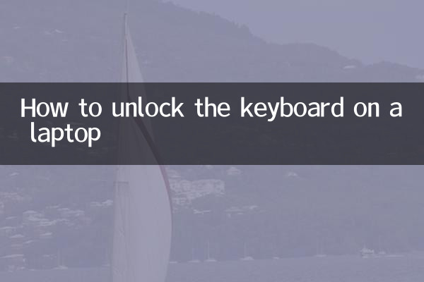 لیپ ٹاپ پر کی بورڈ کو کیسے انلاک کریں