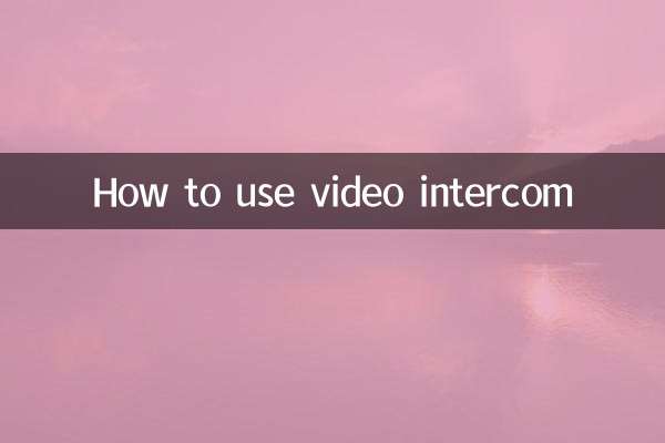 Come utilizzare il videocitofono