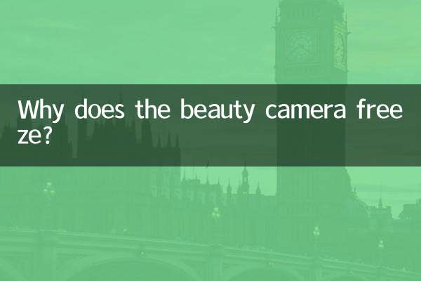 بیوٹی کیمرا کیوں جمتا ہے؟