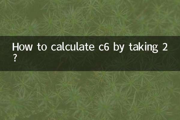 Wie berechnet man c6, indem man 2 nimmt?