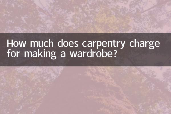 ¿Cuánto cobra una carpintería por hacer un armario?