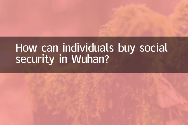 Come possono le persone acquistare la previdenza sociale a Wuhan?