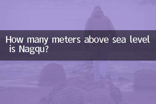 Quantos metros acima do nível do mar está Nagqu?