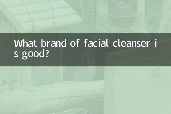 What brand of facial cleanser is good?