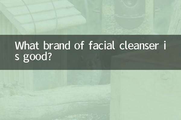 What brand of facial cleanser is good?