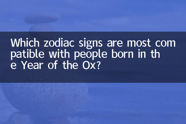 Which zodiac signs are most compatible with people born in the Year of the Ox?