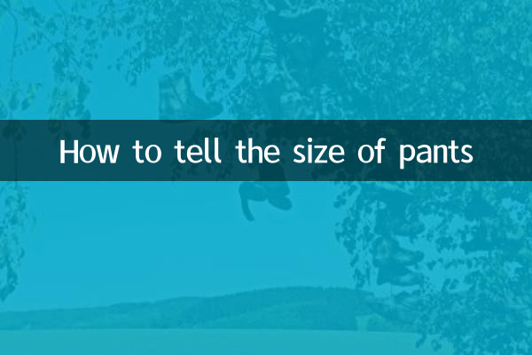 كيفية معرفة حجم السراويل