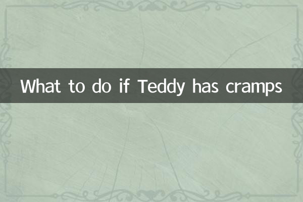 अगर टेडी को ऐंठन हो तो क्या करें?