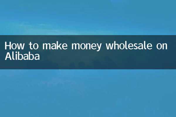 Cómo ganar dinero al por mayor en Alibaba