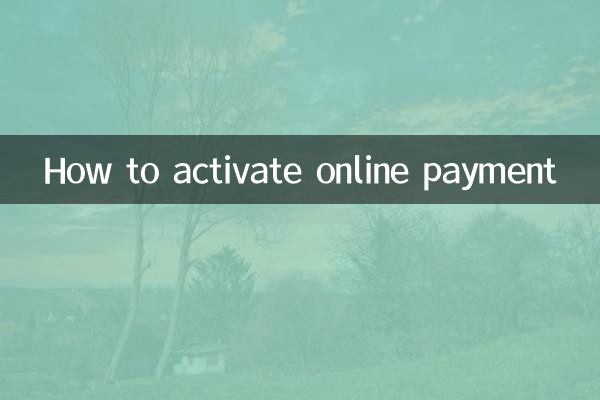 نحوه فعال سازی پرداخت آنلاین