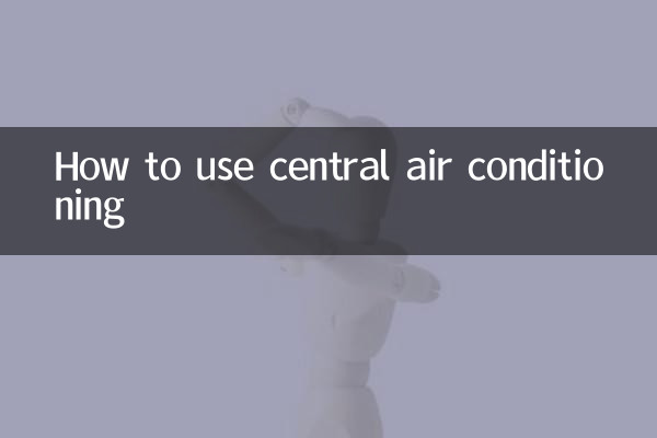 Como usar o ar condicionado central