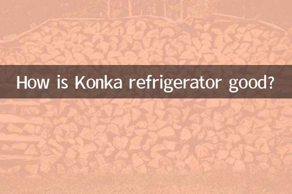 Konka冷蔵庫はどうですか？