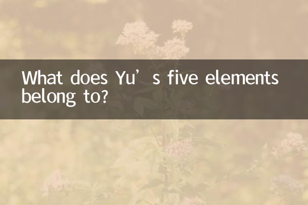 ইউ এর পাঁচটি উপাদান কিসের অন্তর্গত?