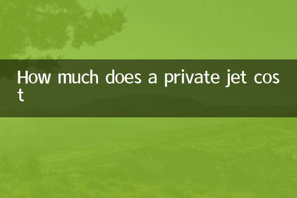 How much does a private jet cost