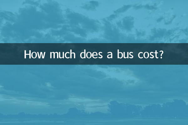 Quanto costa un autobus?