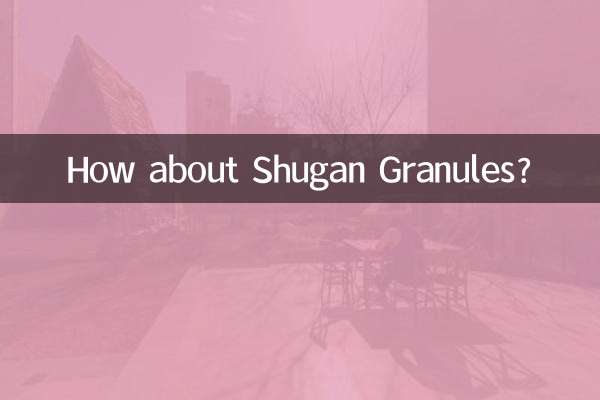 Che ne dici dei Granuli Shugan?