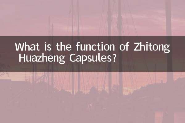 Какова функция капсул Zhitong Huazheng?