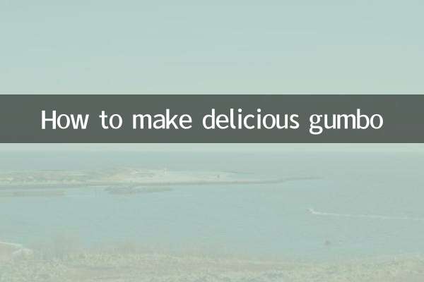 Como fazer gumbo delicioso
