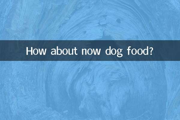 Que tal agora comida de cachorro?