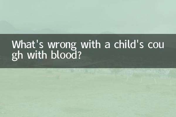 Что плохого в детском кашле с кровью?