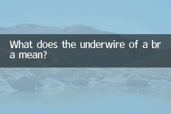 Was bedeutet der Bügel eines BHs?