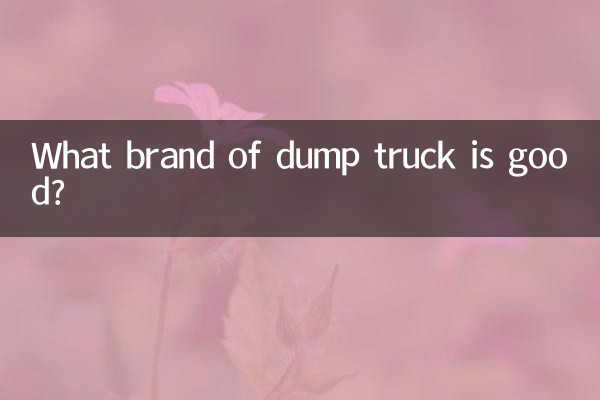 ما هي العلامة التجارية للشاحنة القلابة الجيدة؟